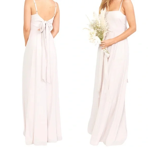lauren tie maxi dress show me your mumu Show Me Your Mumu Lauren Tie Maxi Bridesmaid Dress